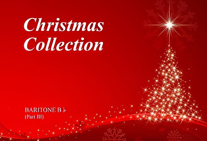 Christmas Collection - Baritone Bb Part III - Large Print A4