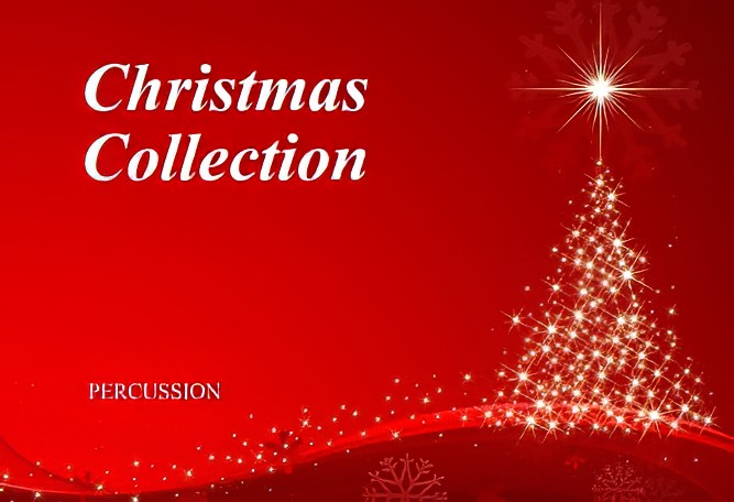Christmas Collection - Percussion - Large Print A4