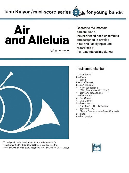 Air and Alleluia (Concert Band - Score and Parts)