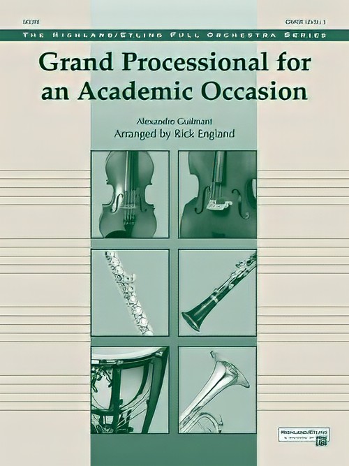 Grande Processional for an Academic Occasion (Full Orchestra - Score and Parts)