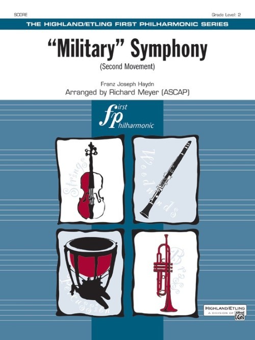 Military Symphony, 2nd Movement (Full Orchestra - Score and Parts)