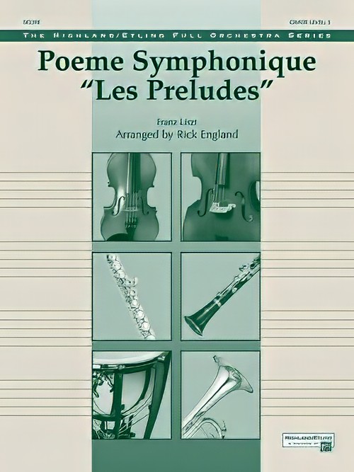 Poeme Symphonique ''Les Preludes'' (Full Orchestra - Score and Parts)