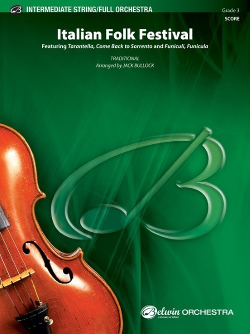 Italian Folk Festival (Full or String Orchestra - Score and Parts)