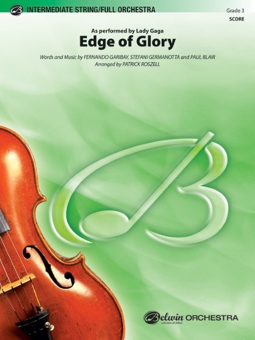 Edge of Glory (Full of String Orchestra - Score and Parts)