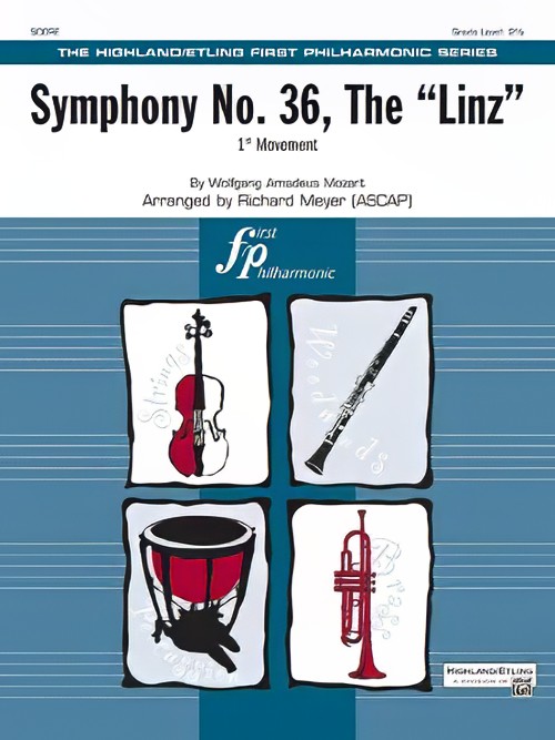 Symphony No.36, The ''Linz'', 1st Movement (Full Orchestra - Score and Parts)
