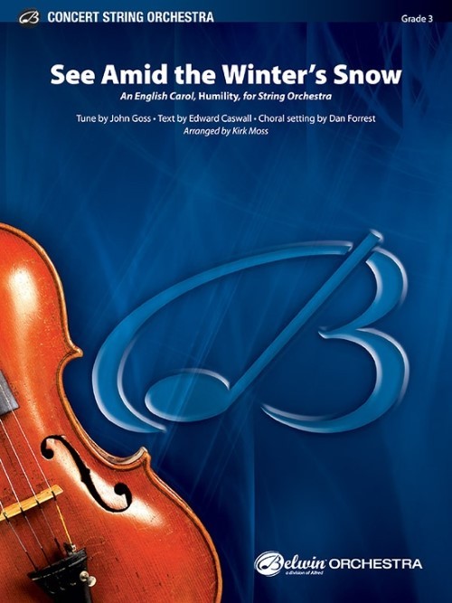 See Amid the Winter's Snow (String Orchestra - Score and Parts)