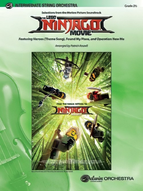 The Lego Ninjago Movie, Selections from (String Orchestra - Score and Parts)