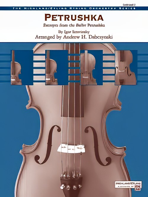 Petrushka, Excerpts from (String Orchestra - Score and Parts)