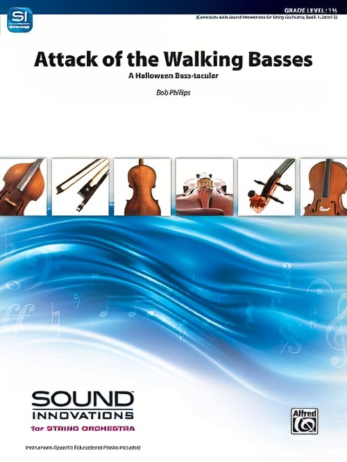 Attack of the Walking Basses (Bass Feature with String Orchestra - Score and Parts)