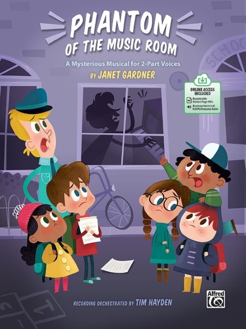 Phantom of the Music Room (A Mysterious Musical) (Teacher's Handbook with Online PDFs and Audio)