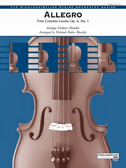 Allegro (from Concerto Grosso, Op.6, No.1) (String Orchestra - Score and Parts)