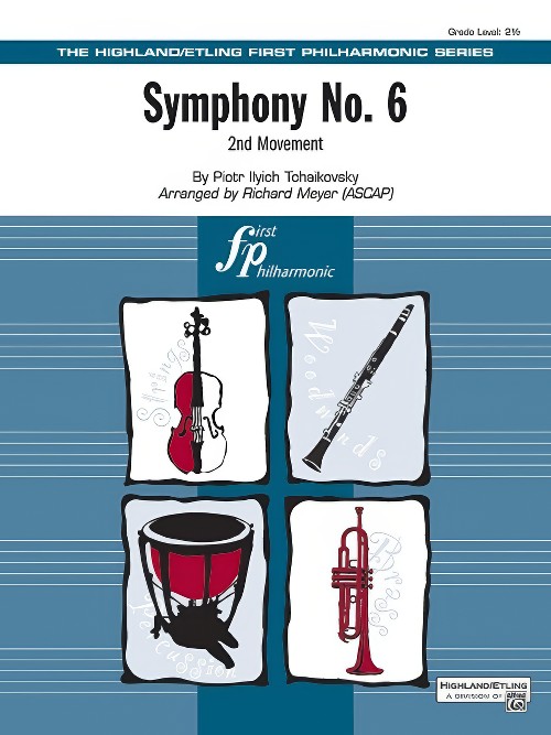 Symphony No.6 (2nd Movement) (Full Orchestra - Score and Parts)