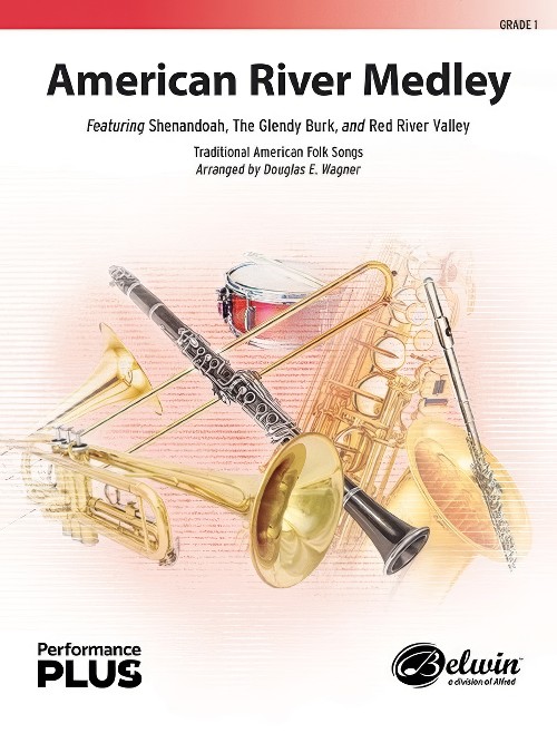American River Medley (Concert Band - Score and Parts)