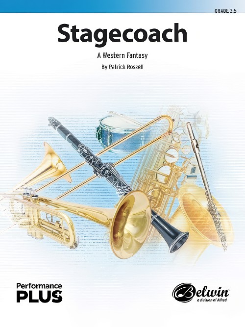 Stagecoach (A Western Fanatasy) (Concert Band - Score and Parts)
