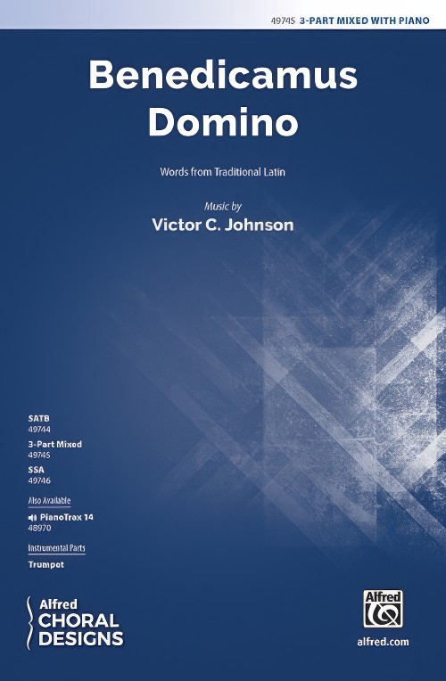 Benedicamus Domino (3-Part Mixed Choral Octavo)