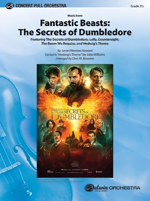 Fantastic Beasts: The Secrets of Dumbledore, Music from (Full Orchestra - Score and Parts)
