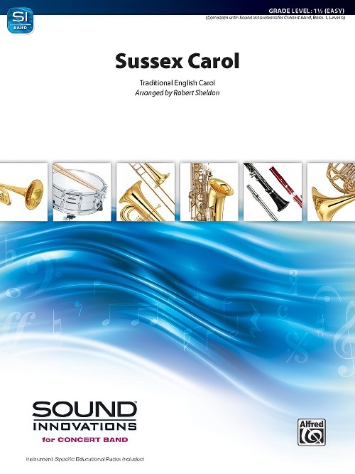 Sussex Carol (Concert Band - Score and Parts)