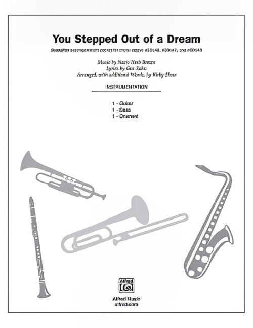 You Stepped Out of a Dream (SoundPax Instrumental Parts)
