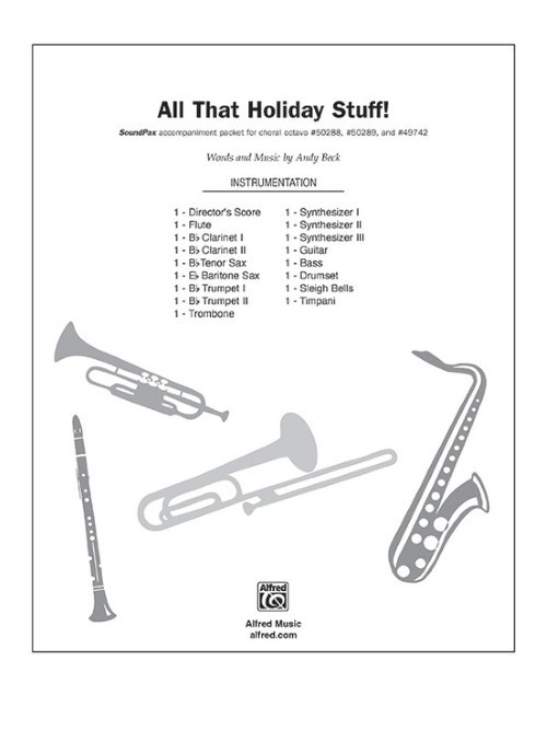 All That Holiday Stuff! (SoundPax Instrumental Parts)
