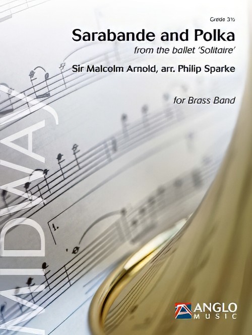 Sarabande and Polka (from Solitaire) (Brass Band - Score and Parts)