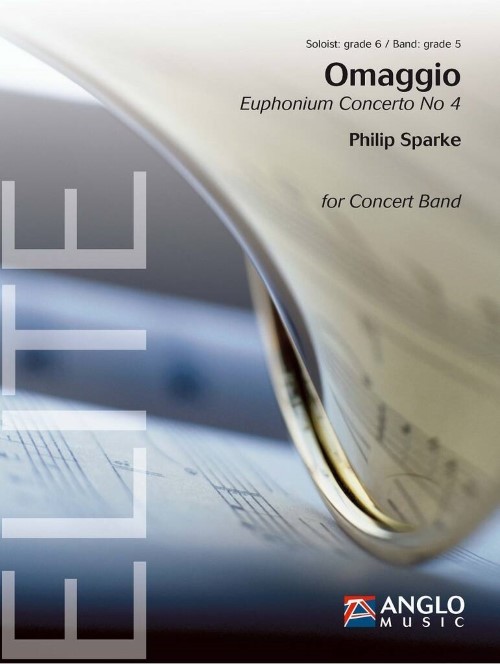 Omaggio (Euphonium Concerto No.4) (Euphonium Solo with Concert Band - Score and Parts))