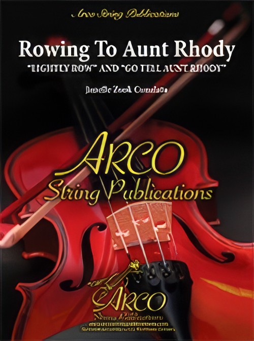 Rowing to Aunt Rhody (String Orchestra - Score and Parts)