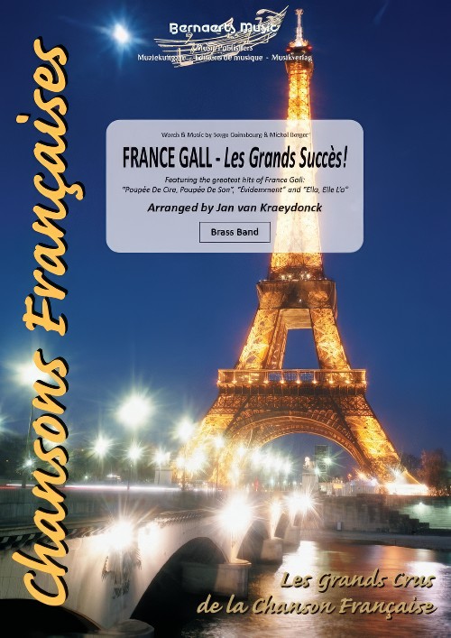 France Gall - Les Grands Succes! (Brass Band - Score and Parts)