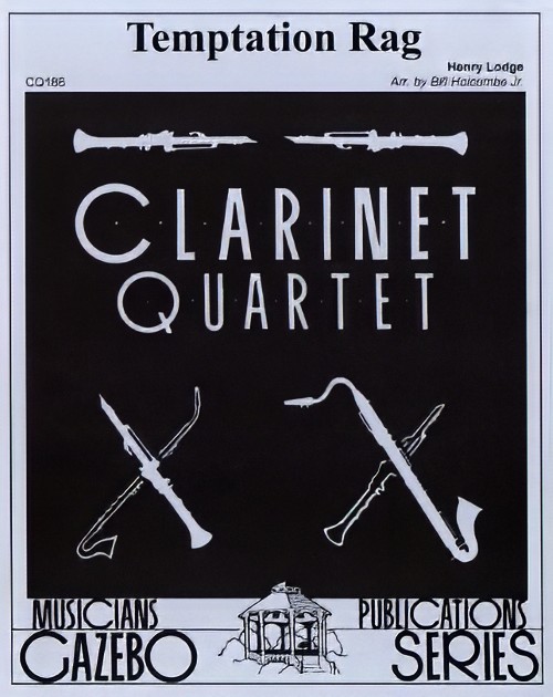 Temptation Rag (Clarinet Quartet - Score and Parts)