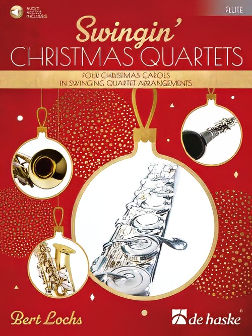 Swingin' Christmas Quartets (Flute Quartet - Score and Parts)