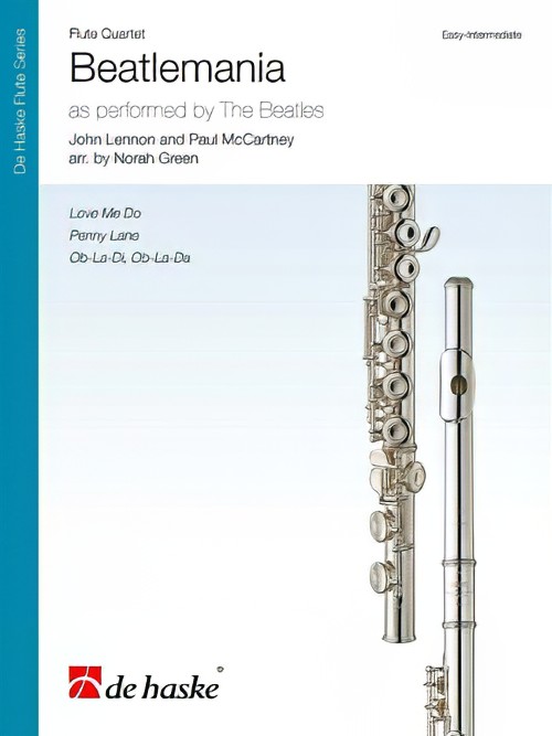 Beatlemania (Flute Quartet - Score and Parts)