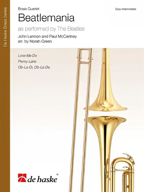 Beatlemania (Brass Quartet - Score and Parts)