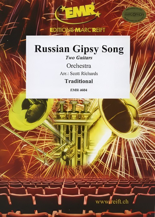 Russian Gipsy Song (Two Guitars) (Full Orchestra - Score and Parts)