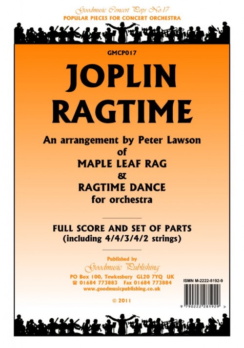 Joplin Ragtime (Full Orchestra - Score and Parts)