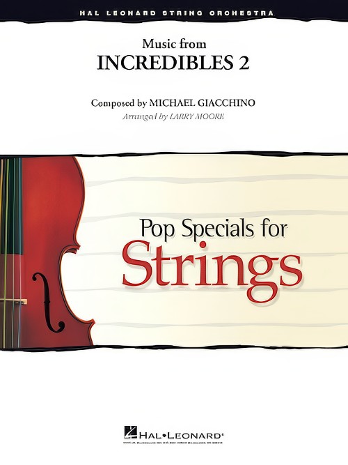 Incredibles 2, Music from (String Orchestra - Score and Parts)