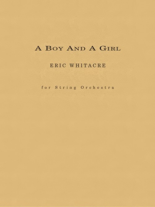 A Boy and a Girl (String Orchestra - Score and Parts)