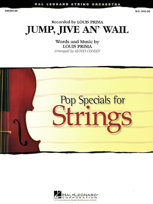 Jump, Jive an' Wail (String Orchestra - Score and Parts)