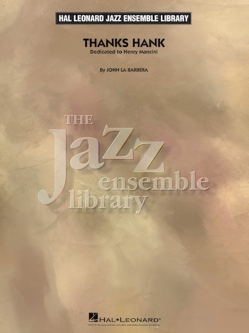 Thanks Hank (Jazz Ensemble - Score and Parts)