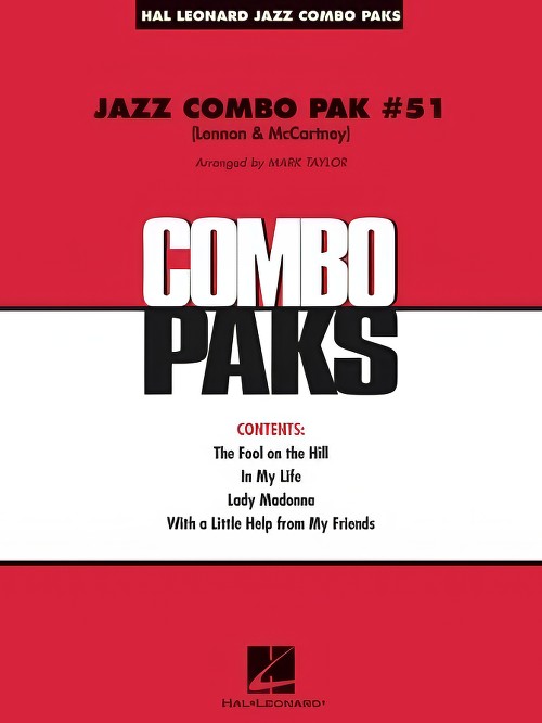 Jazz Combo Pak No.51 (Lennon & McCartney) (Jazz Combo - Score and Parts)
