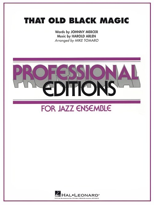 That Old Black Magic (Jazz Ensemble - Score and Parts)