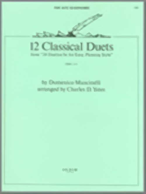 12 CLASSICS DUETS (AA Saxophone Duet)