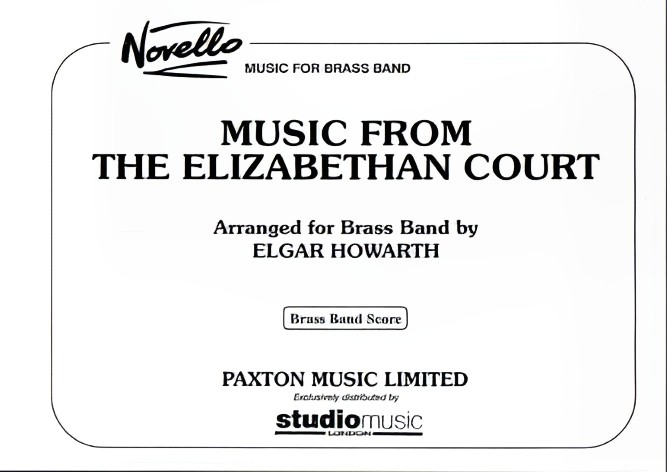 Music from the Elizabethan Court (Brass Band - Score only)