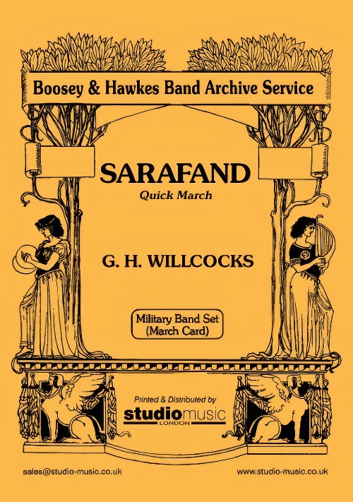 Sarafand (Concert Band Marchcard Set)