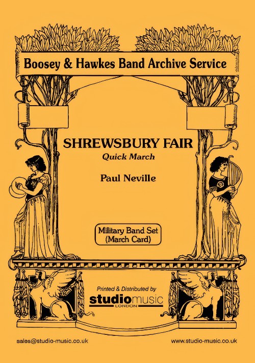 Shrewsbury Fair (Concert Band Marchcard Set)