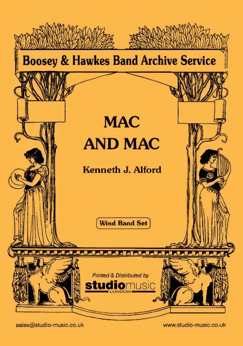 Mac and Mac (Xylophone Duet with Concert Band - Score and Parts)