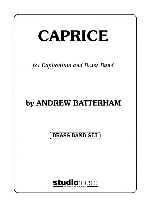 Caprice (Euphonium Solo with Brass Band - Score and Parts)