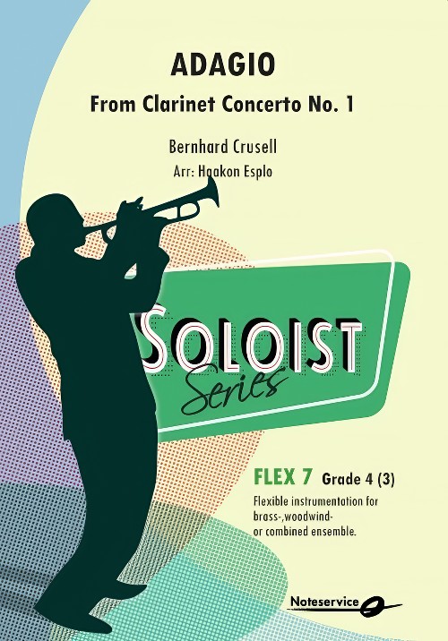 Adagio (from Clarinet Concerto No.1) (Clarinet Solo with Flexible Ensemble - Score and Parts)