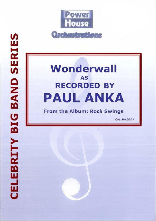 Wonderwall (Vocal Solo with Big Band - Score and Parts)