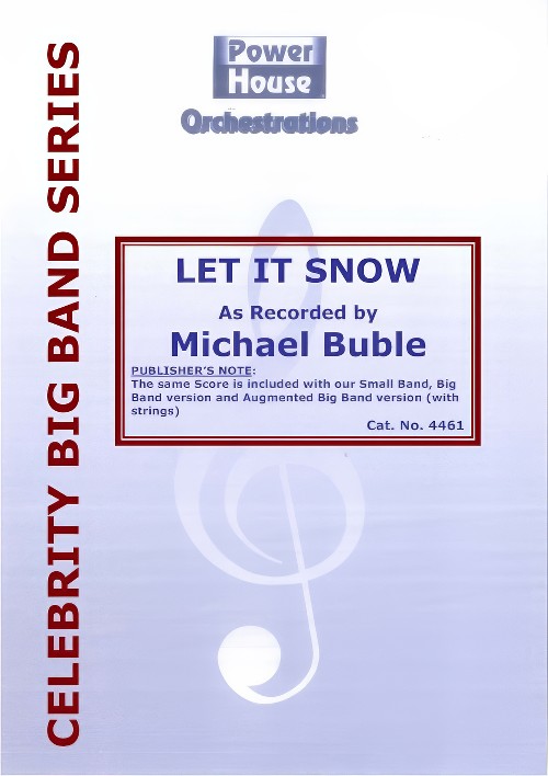 Let it Snow (Vocal Solo with Big Band - Score and Parts)