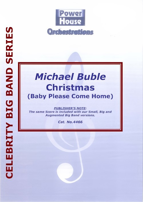 Christmas (Baby Please Come Home) (Vocal Solo with Big Band - Score and Parts)