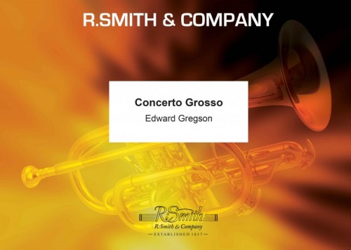 Concerto Grosso (Brass Quartet with Brass Band - Score and Parts)